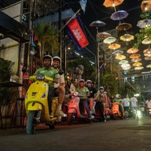 Siem Reap After Dark Foodie Tour by Vespa