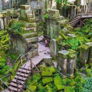 New Airport Transfer and Half Day Beng Mealea Temple
