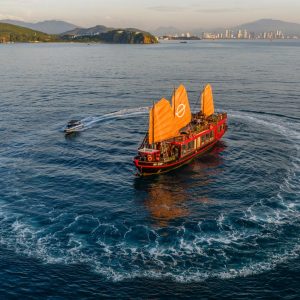 Nha Trang Bay on Emperor Junk