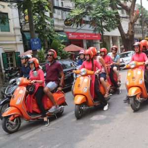 (Private) Female Vespa Tour – Hanoi by Night Food Tour